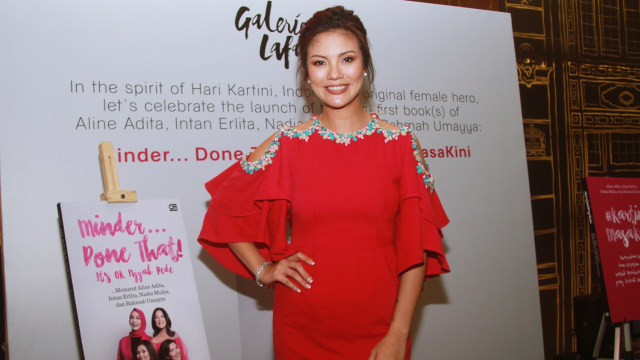 Aline Adita, artis dan model Indonesia. (Foto: Munady Widjaja)