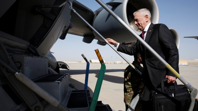 Menteri Pertahanan AS, James Mattis (Foto: REUTERS/Jonathan Ernst)