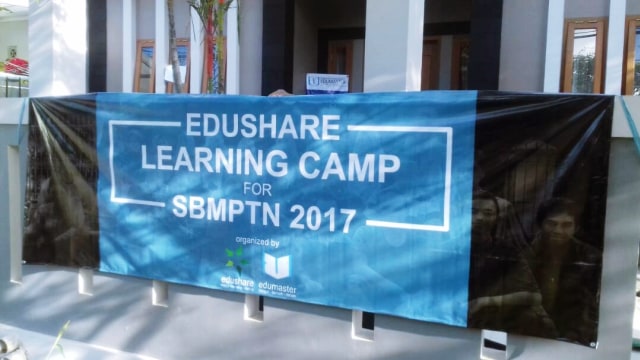 Edushare Learning Camp for SBMPTN 2017 (Foto: Dok. Edusharenusantara)