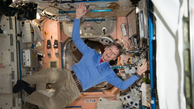 Astronaut NASA, Peggy Whitson. (Foto: Peggy Whitson/Twitter)