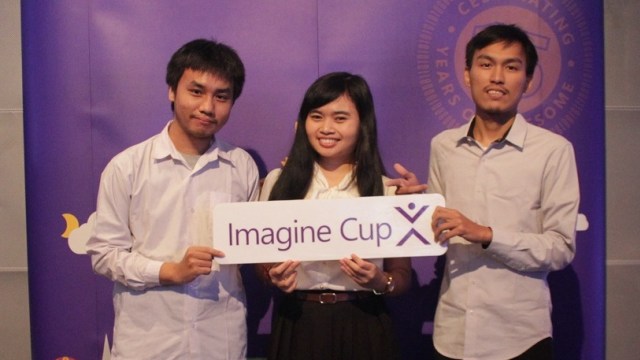 Tim Cimol dari ITB. (Foto: Microsoft Indonesia)