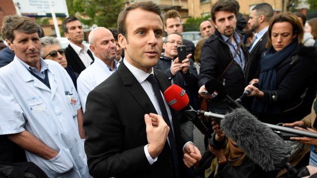 Emmanuel Macron  Foto: REUTERS/Lionel Bonaventure/Pool
