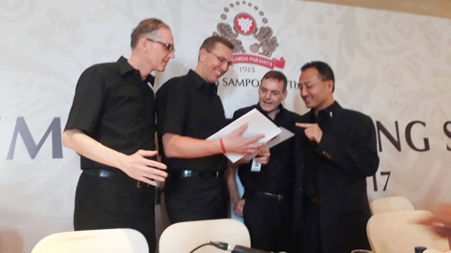 Konferensi pers HM Sampoerna. (Foto: Edy Sofyan/kumparan)
