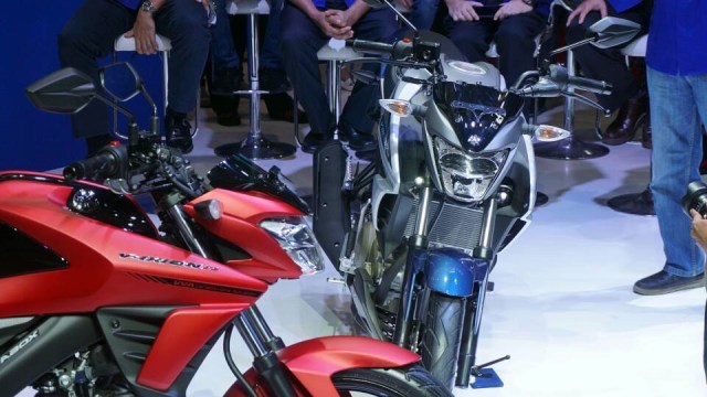 All New V-Ixion dan V-Ixion R. (Foto: Gesit Prayogi/kumparan)