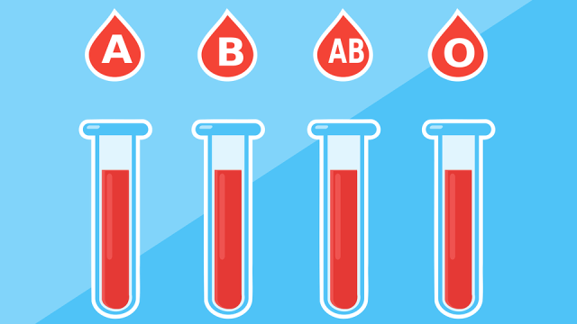 Ilustrasi golongan darah. Foto: Pixabay
