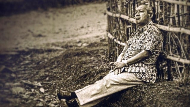 Pak Harto yang ditinggal Bu Tien. (Foto: Soeharto.co)