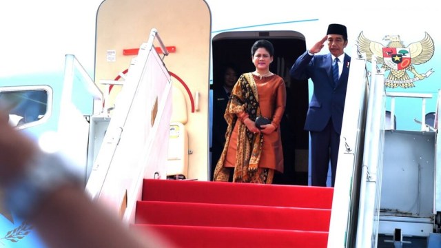 Jokowi dan Iriana Bertolak ke Manila, Filipina (Foto: Dok. Biro Pers, Media, dan Informasi Sekretariat Presiden)