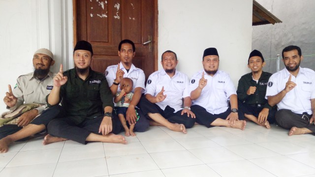 Para perukiah dari Komunitas Cinta Ruqyah. (Foto: Utomo Priyambodo/kumparan)