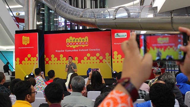 Kopdar Komunitas Indosat Ooredoo. (Foto: Indosat Ooredoo)