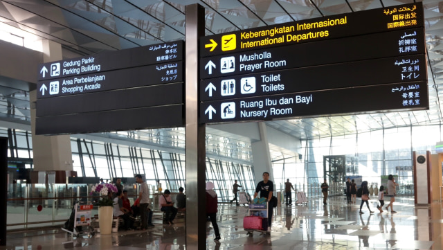 Suasana di Terminal 3 Bandara Soekarno-Hatta (Foto: Fanny Kusumawardhani/kumparan)