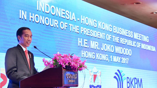 Presiden Jokowi bertemu pengusaha Hong Kong. (Foto: Biro Pers Kepresidenan)