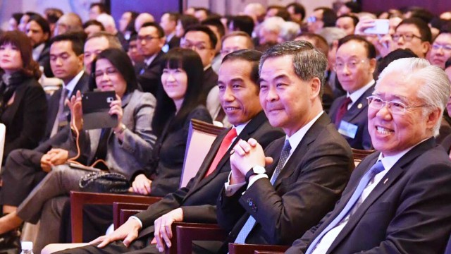 Presiden Jokowi bertemu pengusaha Hong Kong. (Foto: Biro Pers Kepresidenan)