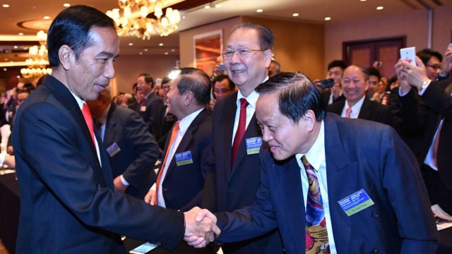 Presiden Jokowi bertemu pengusaha Hong Kong. (Foto: Biro Pers Kepresidenan)