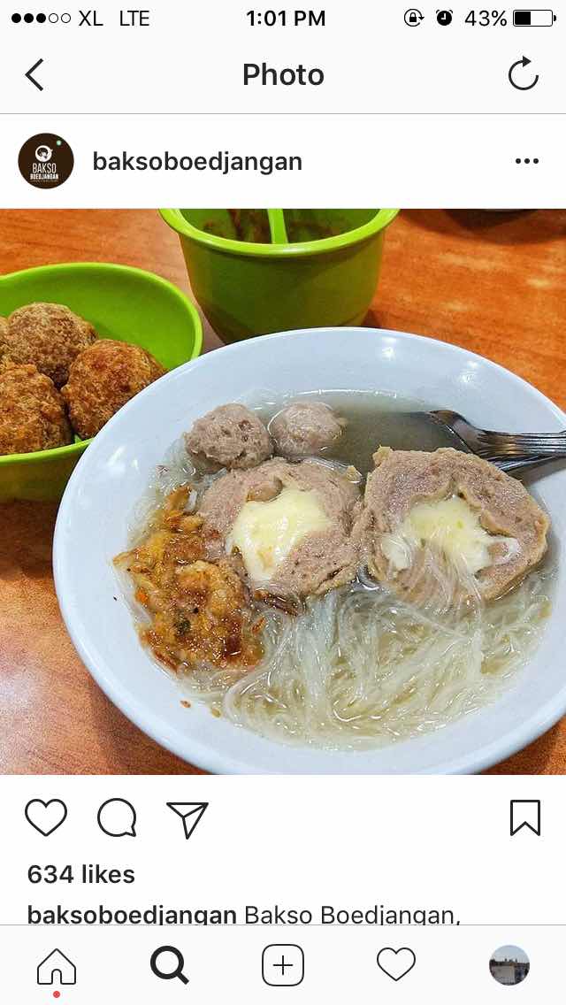 Bakso Boedjangan ; Uratnya Nyoss, Pedesnya Joss, Kejunya Cosss