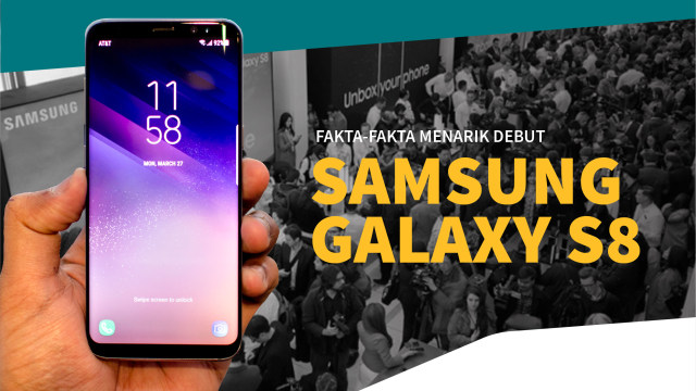 Samsung Galaxy S8 debut di Indonesia. (Foto: Diolah oleh Bagus Permadi/kumparan)