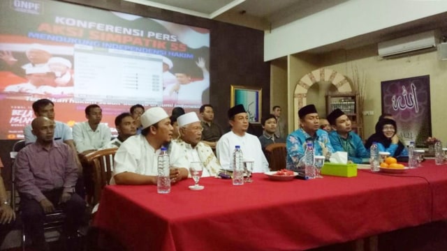 Konpers GNPF-MUI. (Foto: Wandha Hidayat/kumparan)