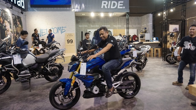 Motor BMW G 310 R di IIMS. (Foto: Aditia Noviansyah/kumparan)