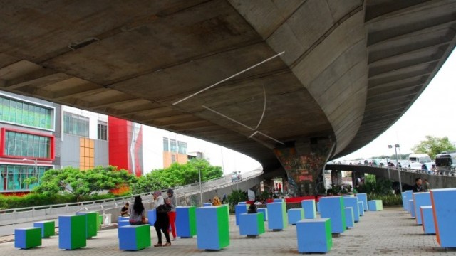 Taman Pasupati atau Taman Jomblo di Bandung. (Foto: Antara/Agus Bebeng)