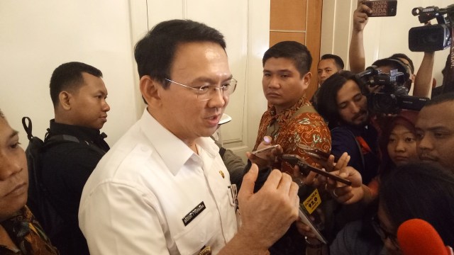 Ahok di Balai Kota (Foto: Johanes Hutabarat/kumparan)