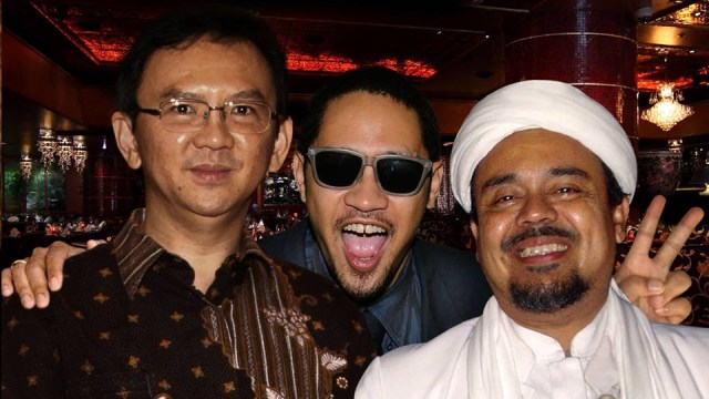 Meme Ahok dan Habieb Rizieq bikinan Agan (Foto: Dok. Pribadi Agan Harahap)