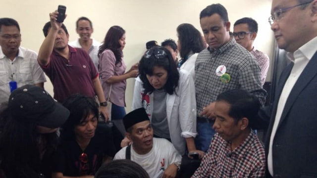 Anies bersama Jokowi & JK  (Foto: Ananda Wardhiati/kumparan)