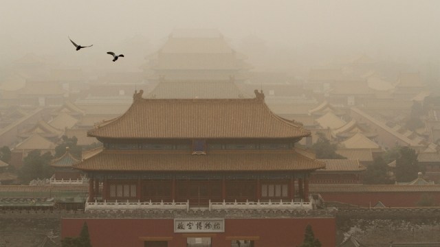 Badai Pasir di China (Foto: REUTERS/Stringer)