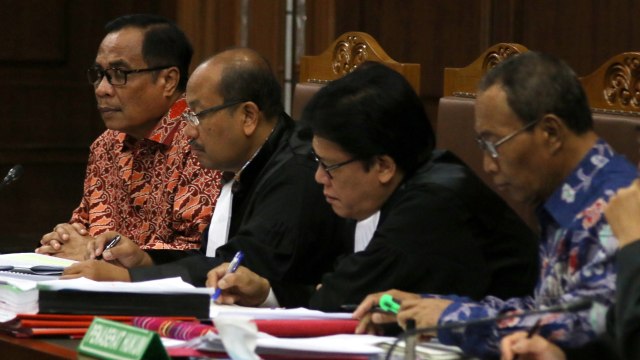 Sidang e-KTP  (Foto: ANTARA FOTO/Rivan Awal Lingga)