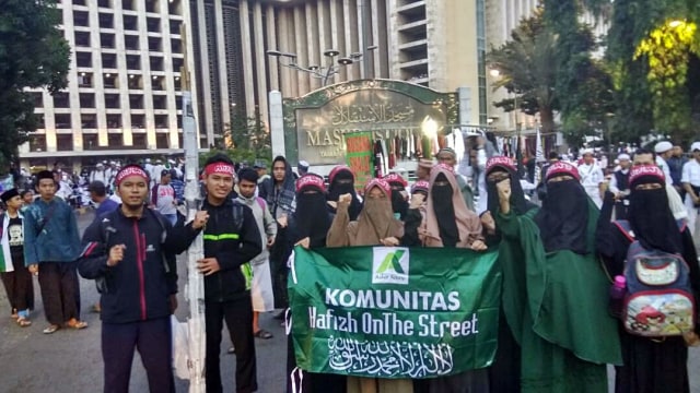 Suasana Aksi 55 di Istiqlal (Foto: Istimewa)