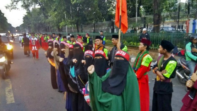 Suasana Aksi 55 di Istiqlal (Foto: Istimewa)