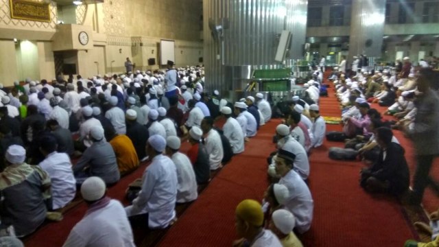 Suasana Aksi 55 di Istiqlal (Foto: Istimewa)