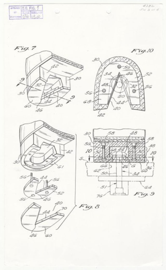 Sepatu anti gravitasi Michael Jackson. (Foto: Dok. Records of The Trademark and Patent Office)