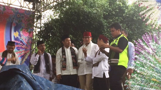 Sandi di Festival Palang Pintu (Foto: Kelik Wahyu Nugroho/kumparan)