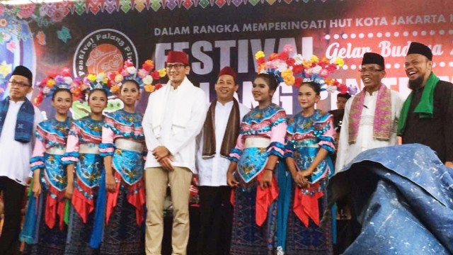 Sandi di Festival Palang Pintu (Foto: Kelik Wahyu Nugroho/kumparan)