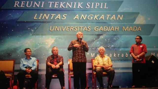 Reuni Lintas Angkatan Teknik Sipil UGM. (Foto: Istimewa)