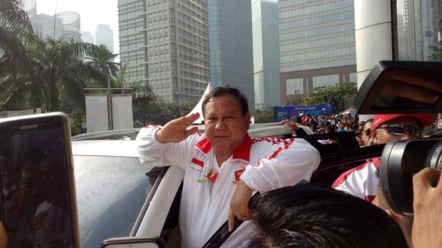 Prabowo Subianto. (Foto: Amanaturrosyidah/kumparan)