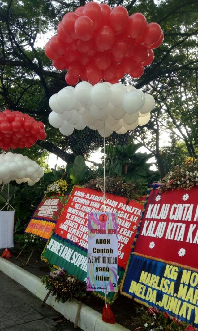 Balon di Balai Kota. (Foto: Johanes Hutabarat/kumparan)