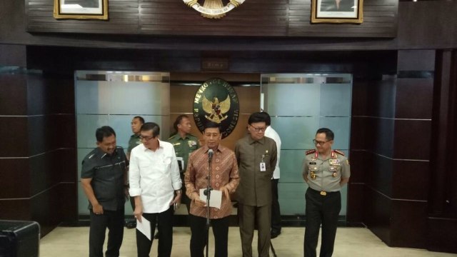 Wiranto bubarkan HTI (Foto: Anggi Dwiky/kumparan)