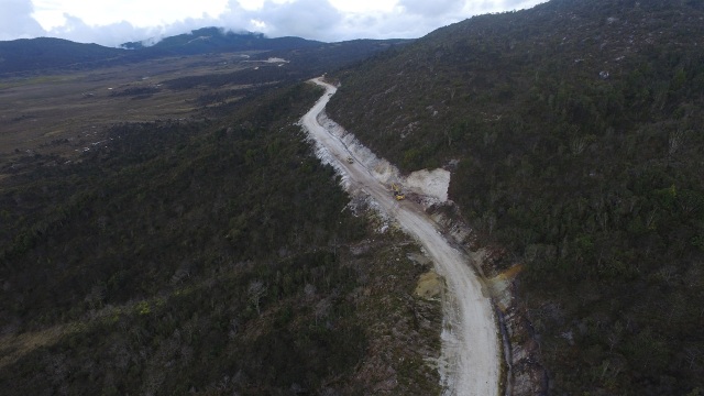 Jalur trans Papua (Foto: Indrianto Eko Suwarso/Antara)