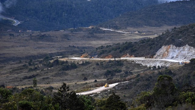 Jalur trans Papua (Foto: Indrianto Eko Suwarso/Antara)