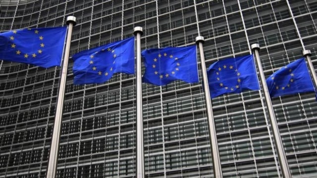 Bendera Uni Eropa Foto: REUTERS/Yves Herman