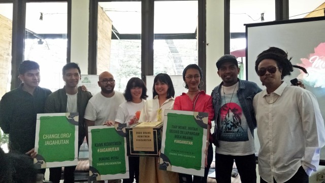Jumpa pers konser 'Musika Foresta'. (Foto: Prabarini Kartika/kumparan)