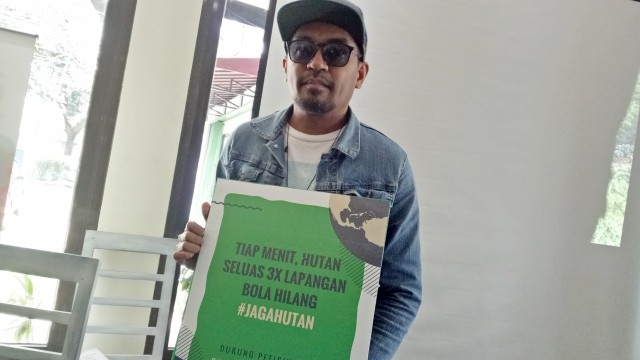 Glenn Fredly di jumpa pers konser 'Musika Foresta' (Foto: Prabarini Kartika/kumparan)