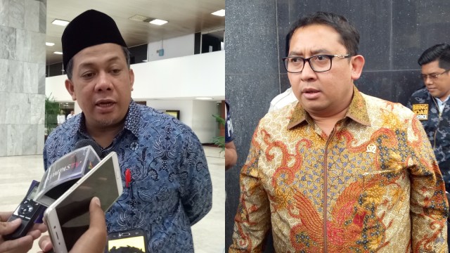 Fahri Hamzah dan Fadli Zon (Foto: kumparan)