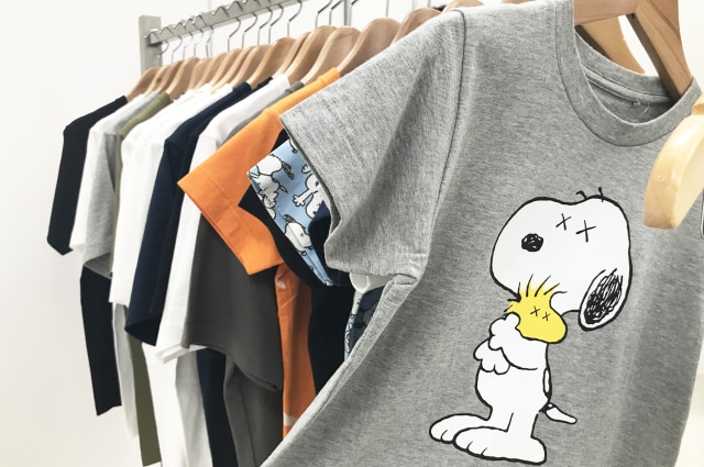 UT KAWS x PEANUTS (Foto: Stephanie Elia/kumparan)