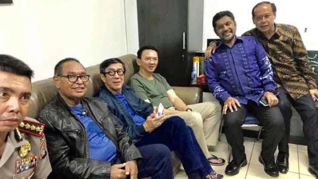 Ahok di Rutan Cipinang. (Foto: Istimewa)