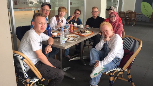 Komunitas Albino Indonesia. (Foto: Albino Indonesia/Facebook)