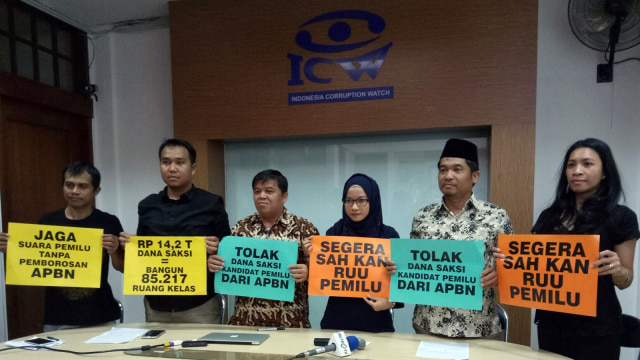 Diskusi ICW. (Foto: Jihad Akbar/kumparan)