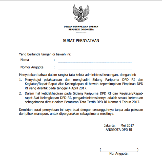 Anggota Dpd Yang Tak Akui Oso Tetap Terima Gaji Kumparan Com