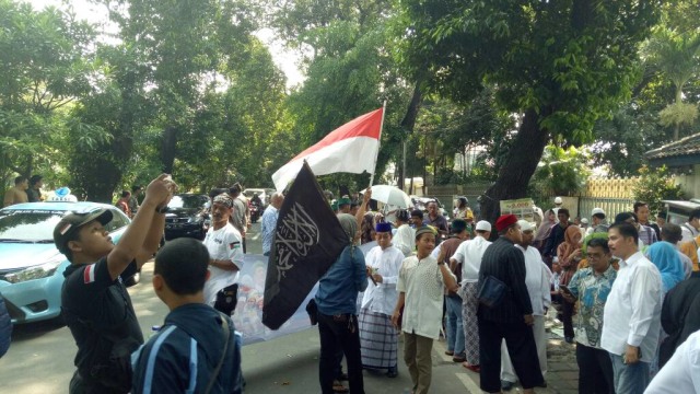 Kondisi lalu lintas di depan Komnas HAM (Foto: Aria Pradana/kumparan)