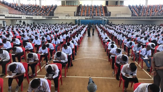 Tes Psikologi Bintara Polri Foto: Dok SDM Polri